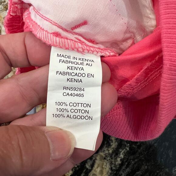 NWT Children's Place Pink W/Sequin Flamingo Graphic Tank & Shorts Outfit - 6-9M - Picture 9 of 9